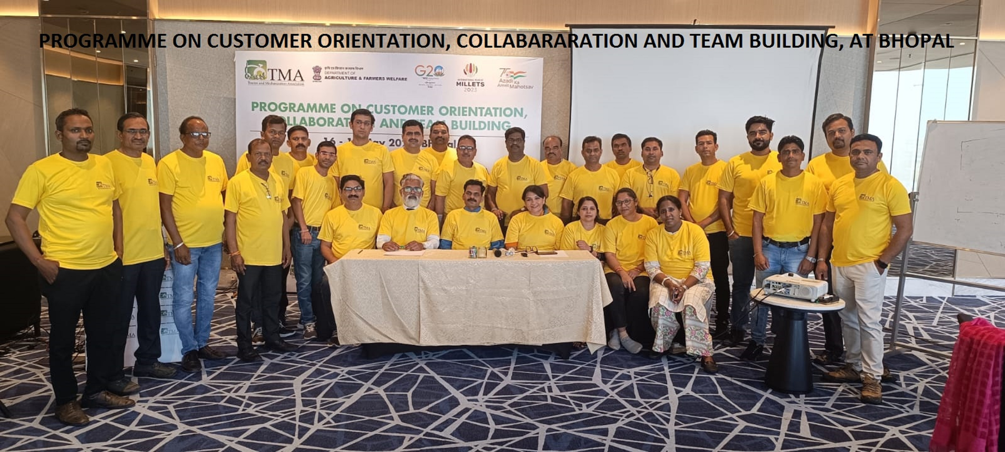 PROGRAMME ON CUSTOMER ORIENTATION, COLLABARRATION AND TEAM BUILDING