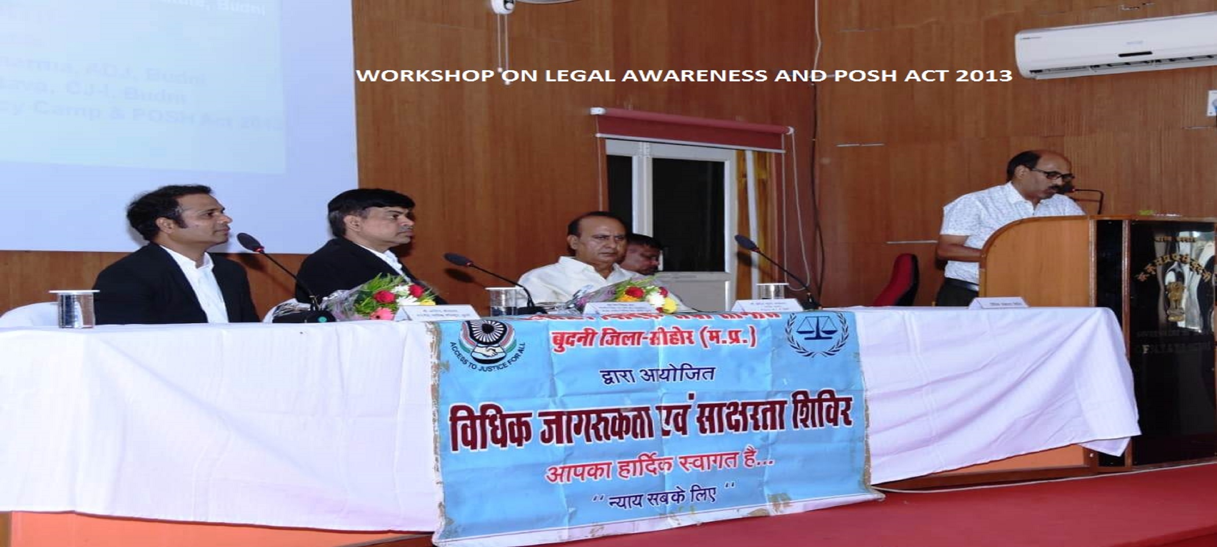 WORKSHOP ON LEGAL AWARENESS AND POSH ACT